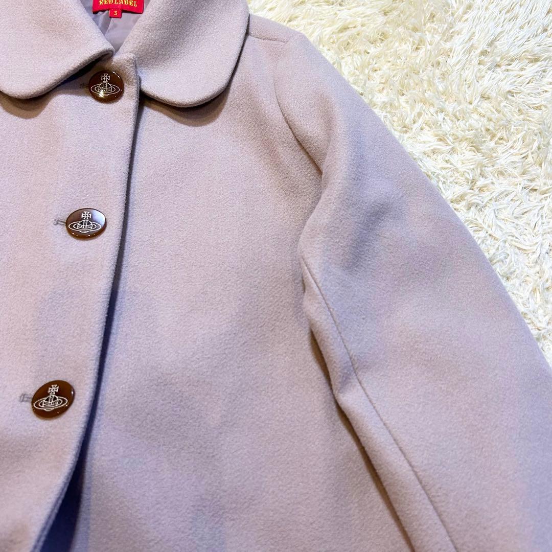 【超希少✨️ヴィヴィアンウエストウッド】 イタリア製 オーブ ファー付き コート