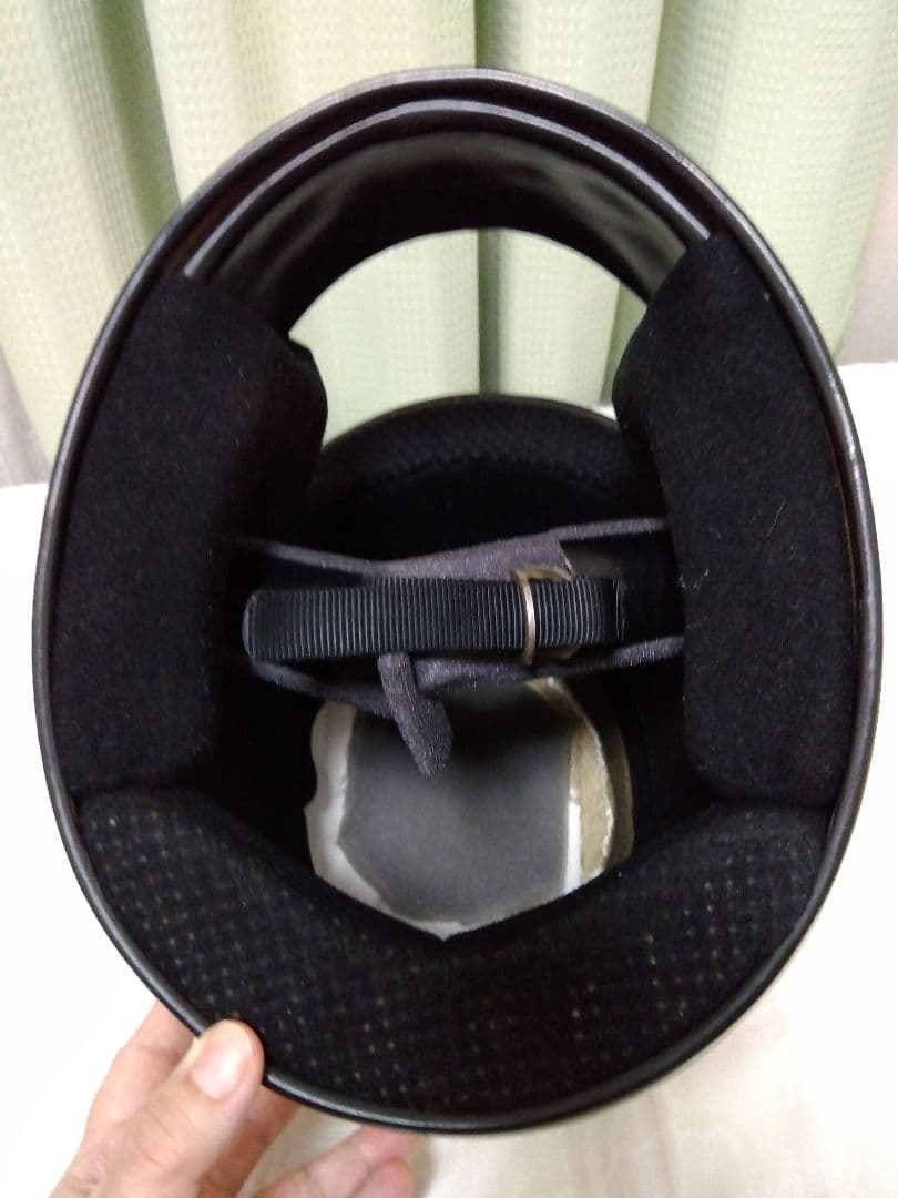 ヤマハ　フルフェイスヘルメット　白/赤　Lサイズ　当時物