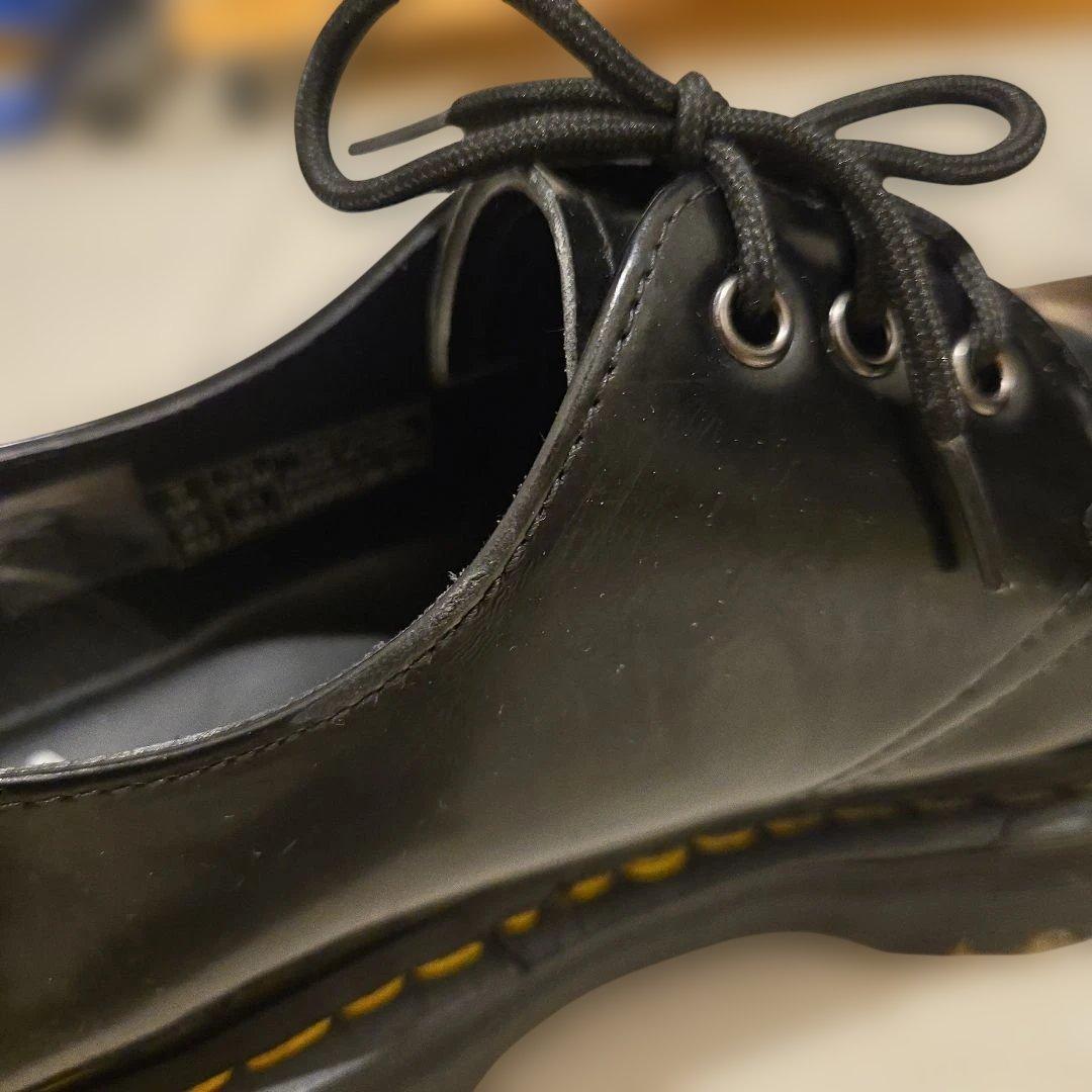 お*た様 Dr. Martens 1461 QUAD 3 ホール シューズ 厚底