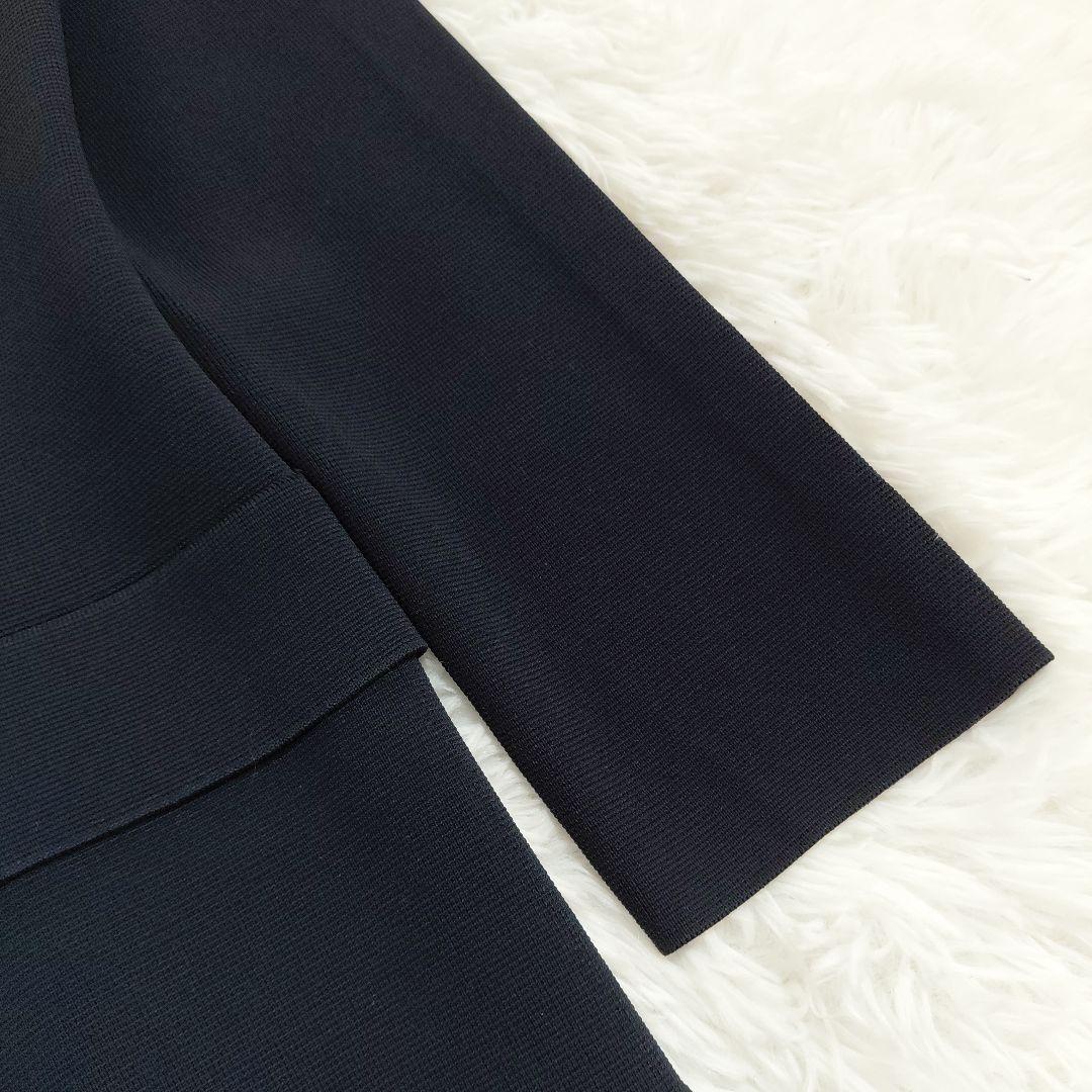 未使用級✨エポカ　テーラードジャケット　 ダブル　紺ブレ　金ボタン　40