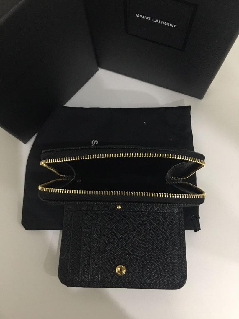 2つ折財布 ミニ財布 小銭入れ付 美品