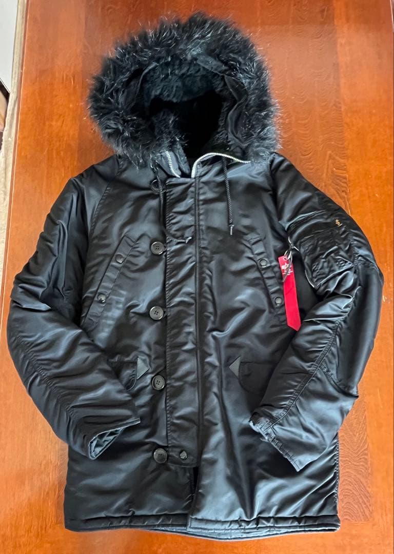 ★全国送料無料★【美品】ALPHA INDUSTRIES N-3B サイズM