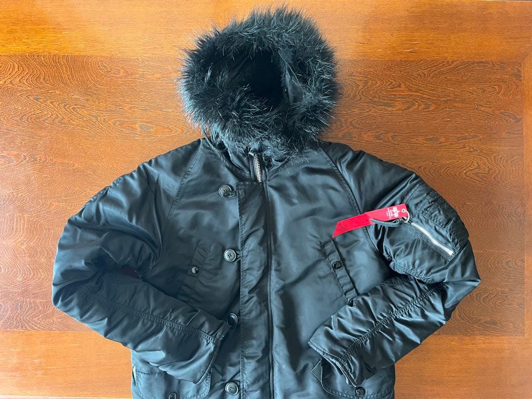 ★全国送料無料★【美品】ALPHA INDUSTRIES N-3B サイズM