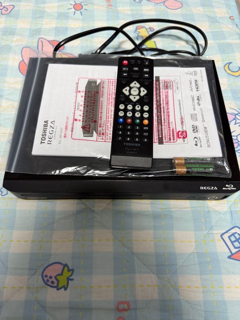 TOSHIBA REGZA ブルーレイディスクプレーヤー