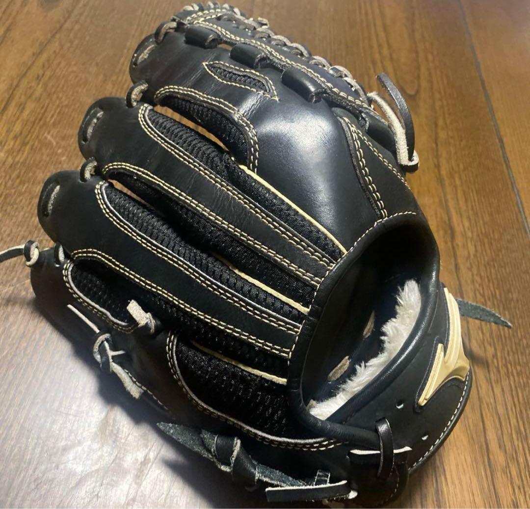 Mizuno ブラック 軟式グローブ