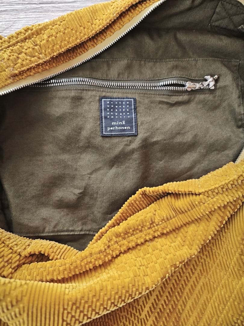 【ミナペルホネン】land puzzle バッグ