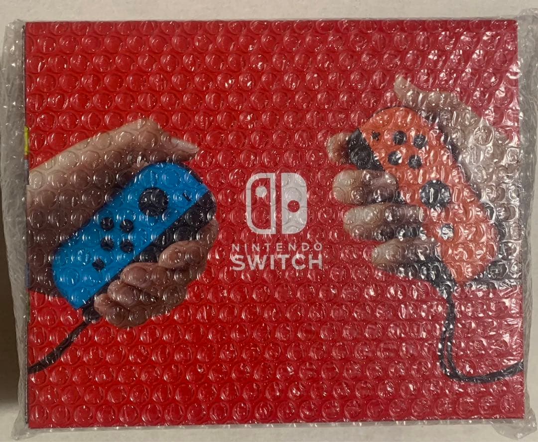 未開封 Nintendo Switch 青と赤のジョイコン