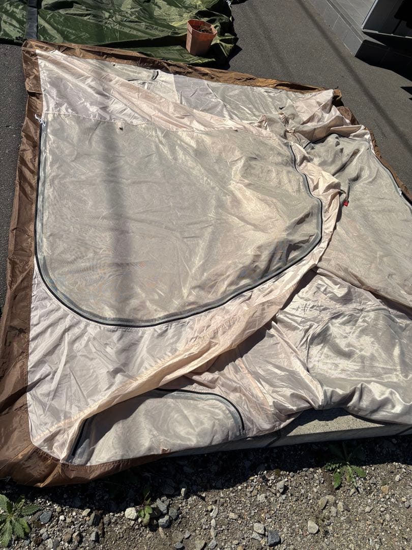 希少カラー！　DOD カマボコテント3M カーキ