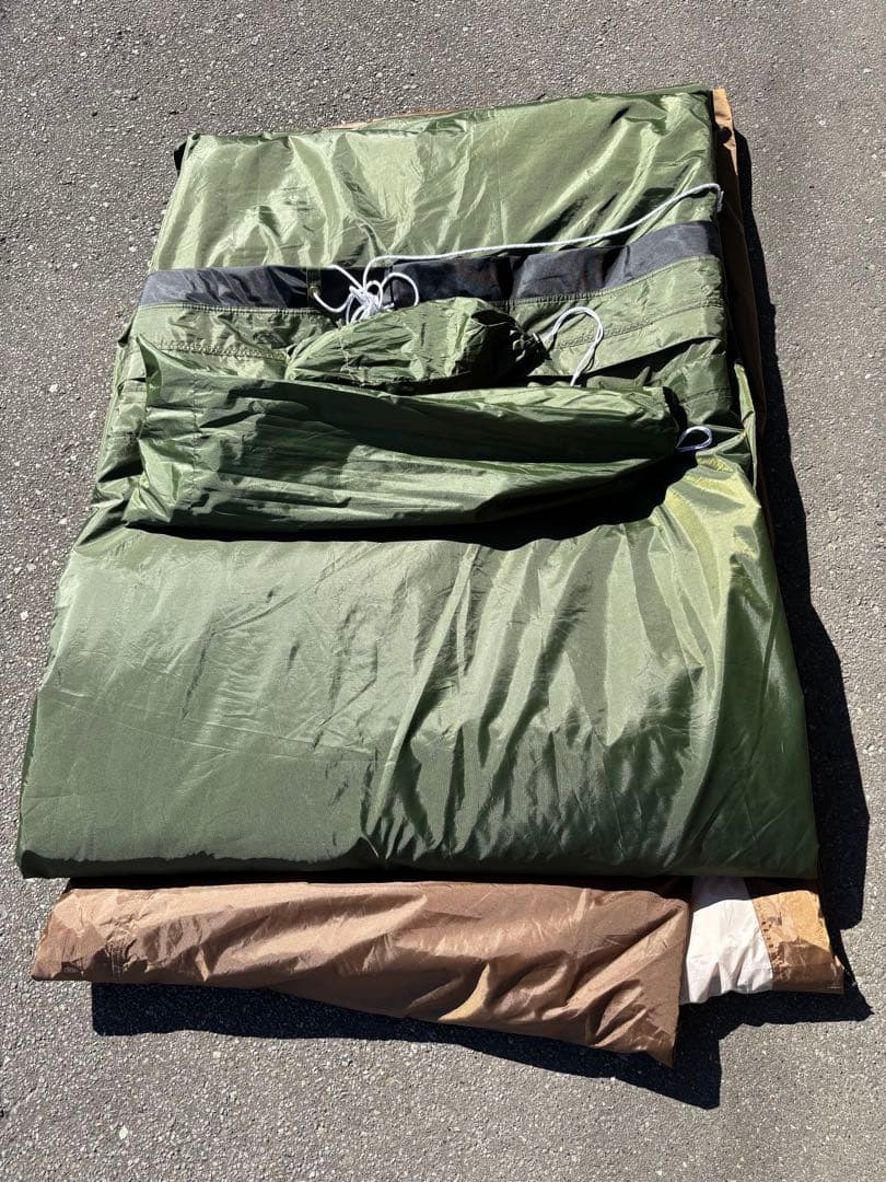 希少カラー！　DOD カマボコテント3M カーキ