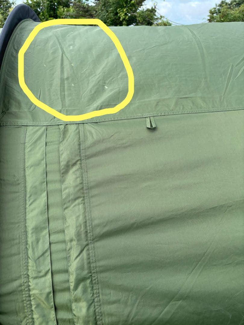 希少カラー！　DOD カマボコテント3M カーキ