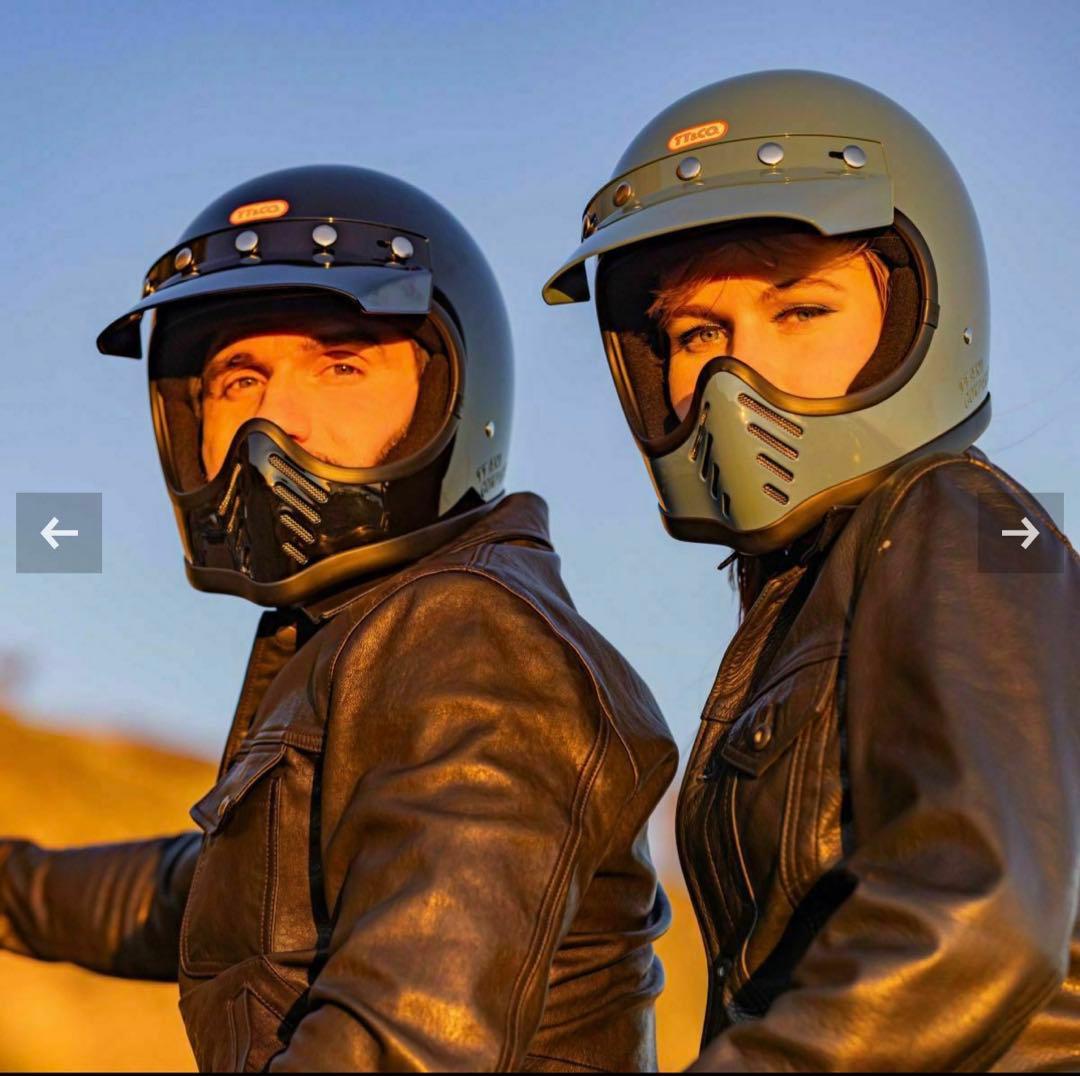 TT&CO モトモト3　SG/DOT　マットブラック　専用ゴーグルセット