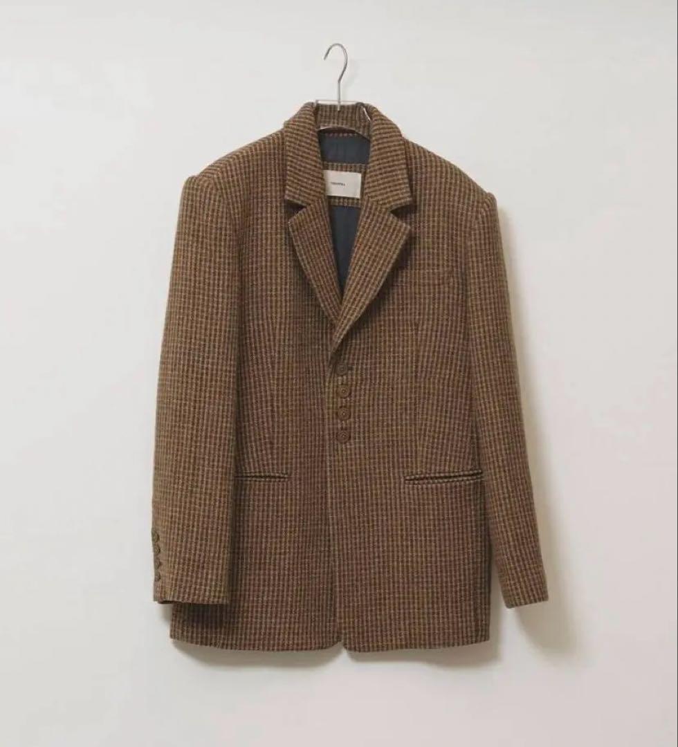 【正規品】todayful Wool100% check jacket 38
