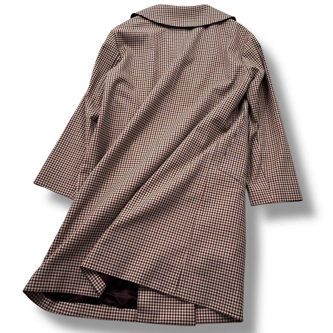 極美品】マッキントッシュロンドン トレンチコート　ロング　チェック　ライナー