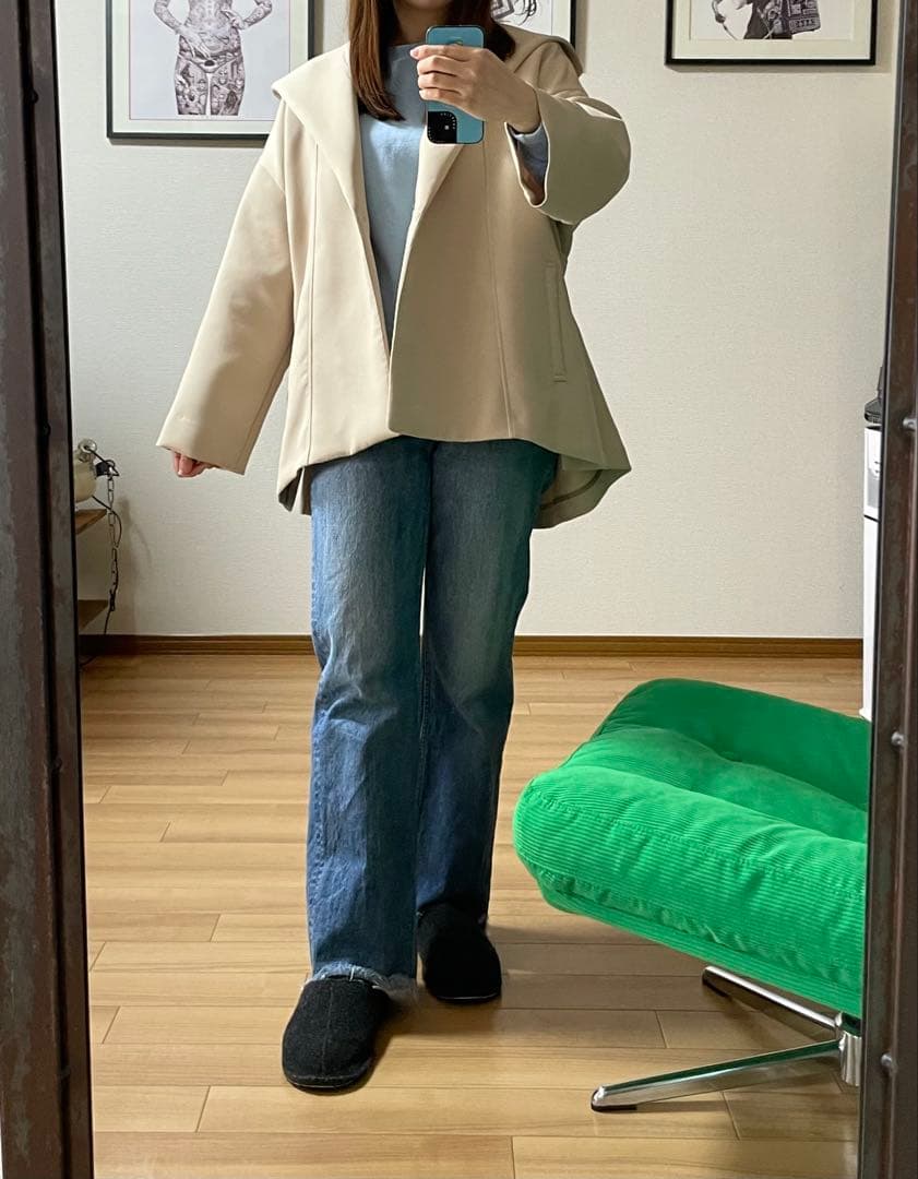 【ほぼ新品】モラビト/MORABITOスプリングコート