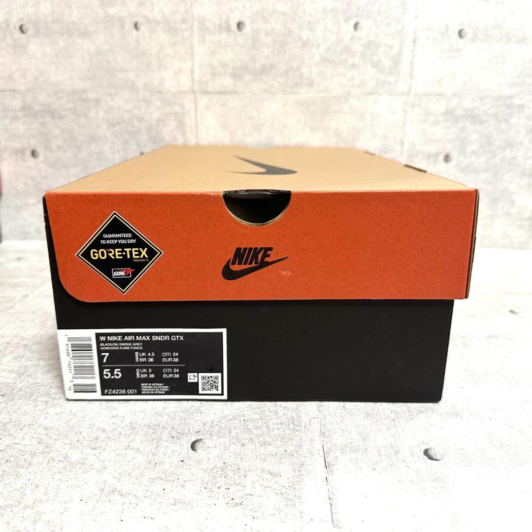 靴 24cm NIKE W AIR MAX SNDR GTX BLACK