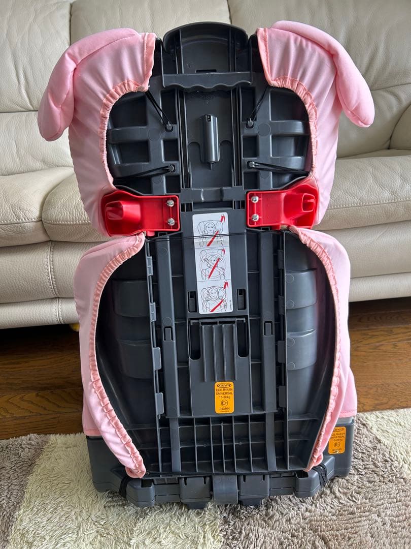 りんご【美品】グレコ　ジュニア　チャイルドシート　マイメロ