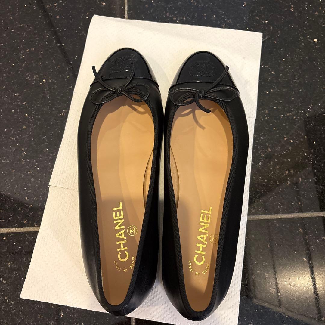 【新品同様】シャネル　バレリーナ　41