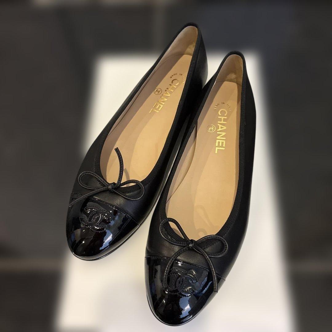 【新品同様】シャネル　バレリーナ　41