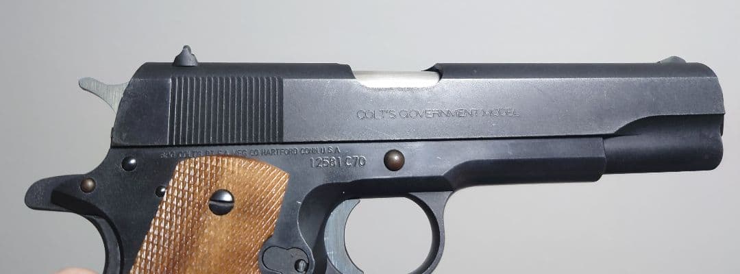 【絶版】MGC M1911 SRHW樹脂 コルトガバメント MK4 シリーズ70