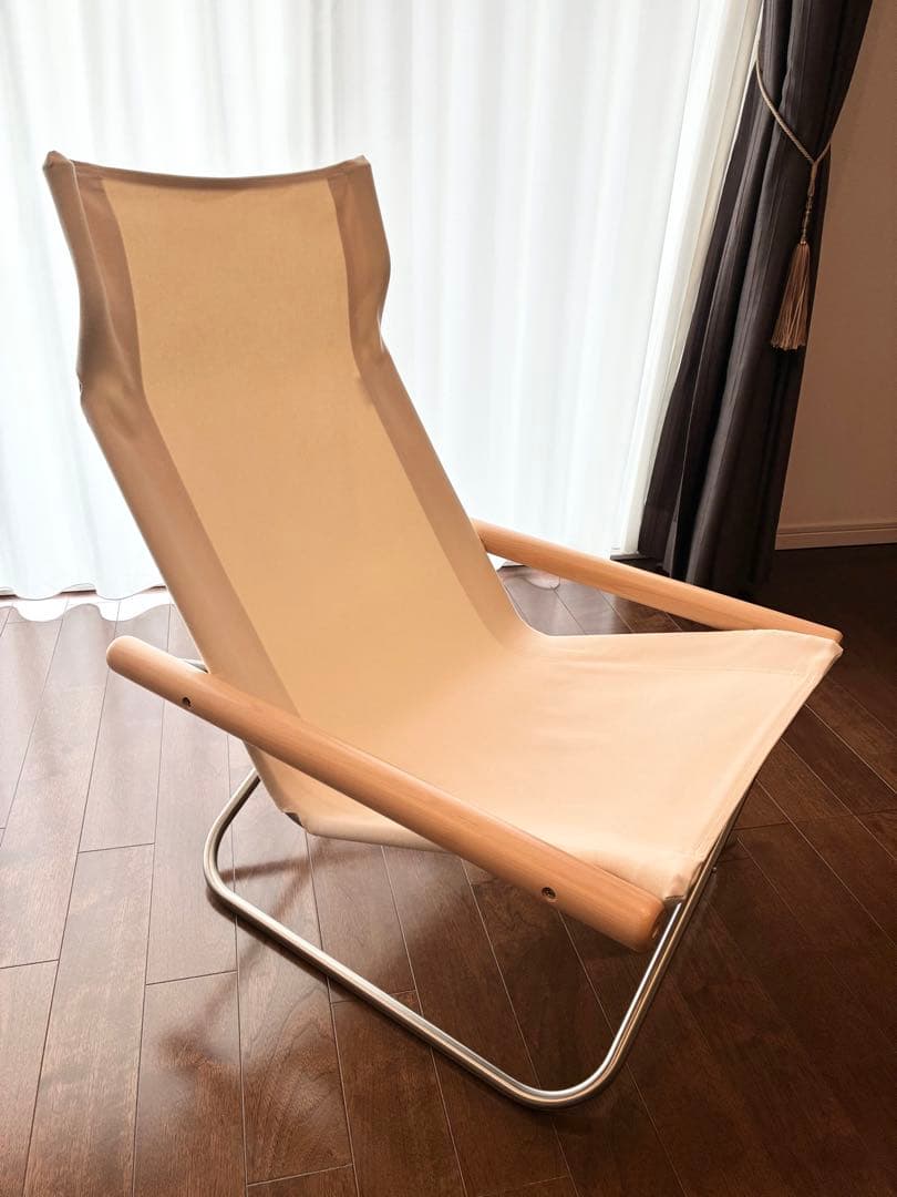 【NychairX ニーチェアエックス】 ナチュラル／ホワイト