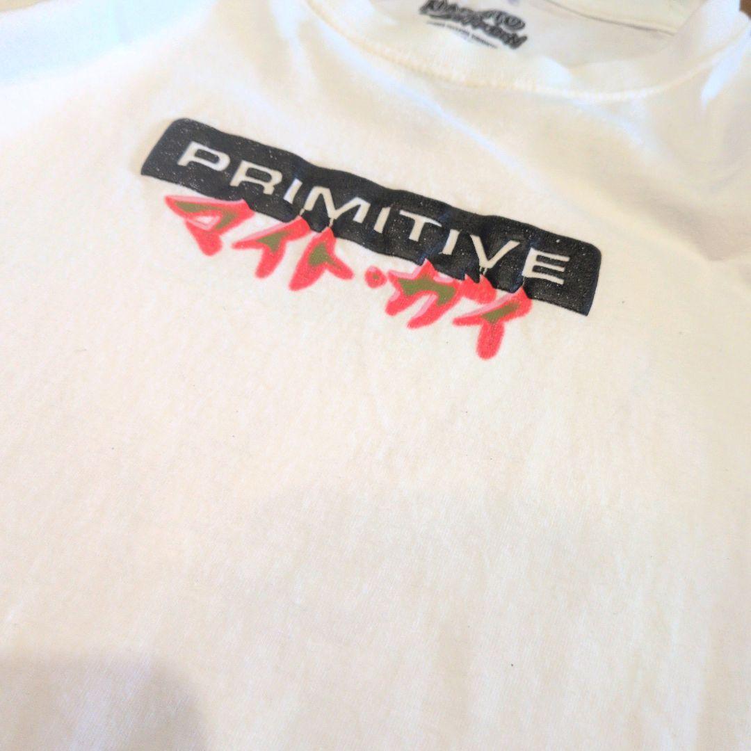 激レア　マイト・ガイ　Tシャツ　ナルト　プリミティブ　白　XL