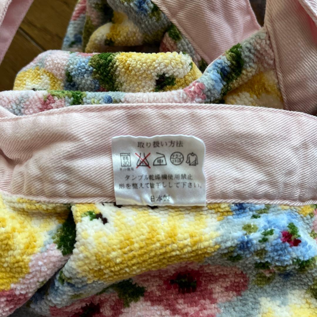 フェイラー　エプロン　ピンク