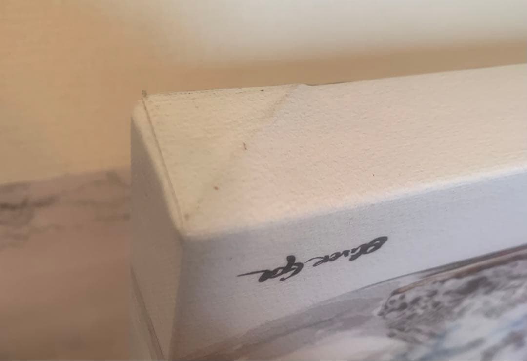 オリバーガル　キャンバスアート　ジミーチュウ　ガラスの靴