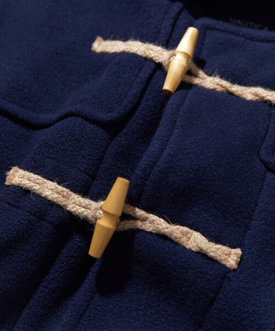 ノーティカ NAUTICA Boa Fleece Duffle Coatネイビー