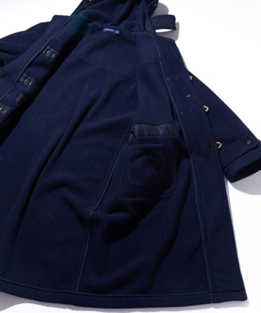 ノーティカ NAUTICA Boa Fleece Duffle Coatネイビー