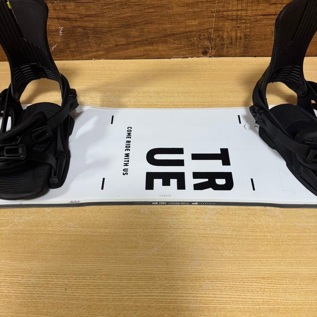 HEAD　ヘッド　TRUE　メンズスノーボード3点セット　ハイブリッドキャンバー