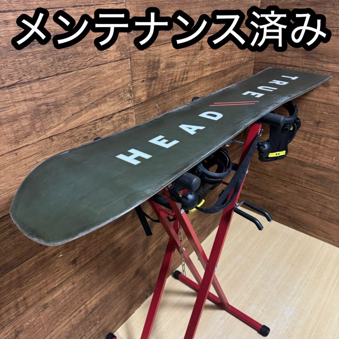 HEAD　ヘッド　TRUE　メンズスノーボード3点セット　ハイブリッドキャンバー
