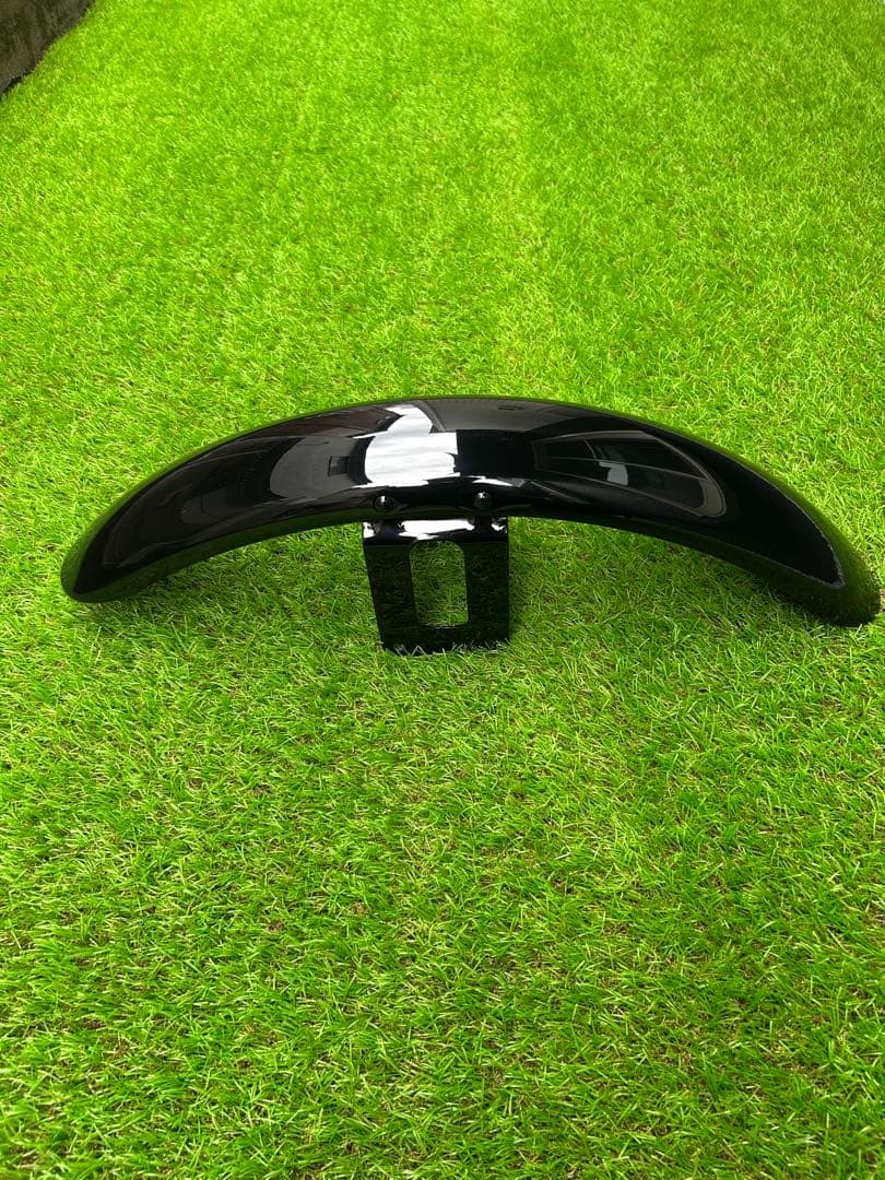 スポーツスター　05yXL883取り外し　フロントフェンダー　ブラック