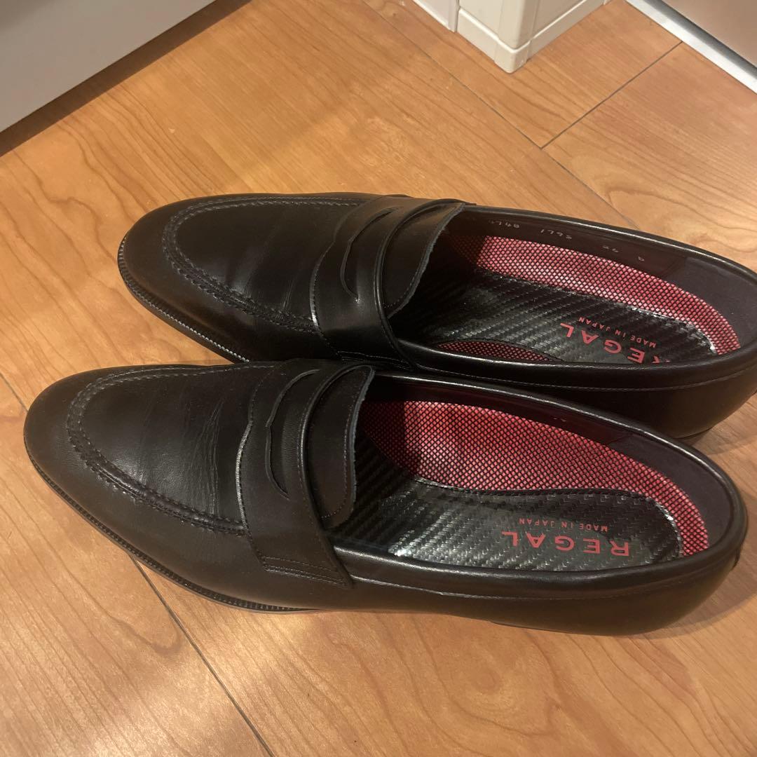 REGAL レザー ローファー 黒