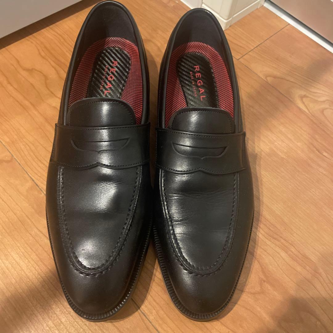 REGAL レザー ローファー 黒