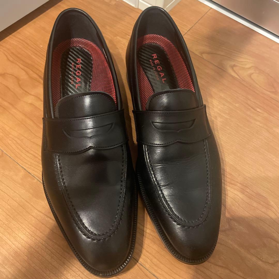 REGAL レザー ローファー 黒