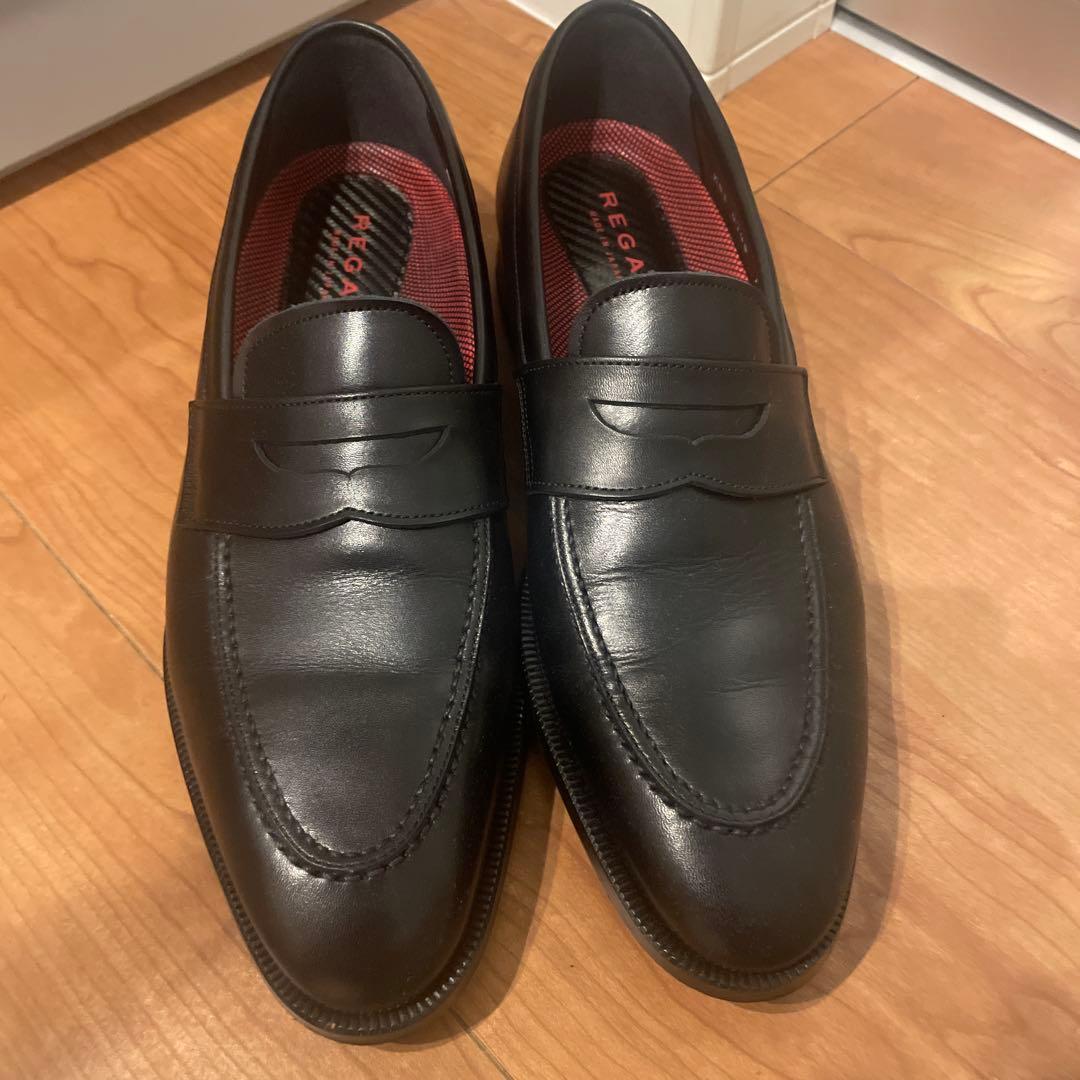 REGAL レザー ローファー 黒