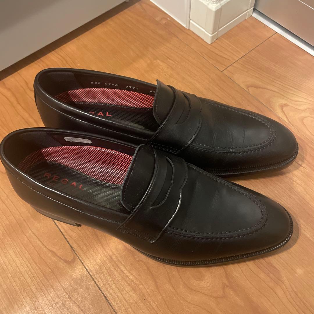 REGAL レザー ローファー 黒