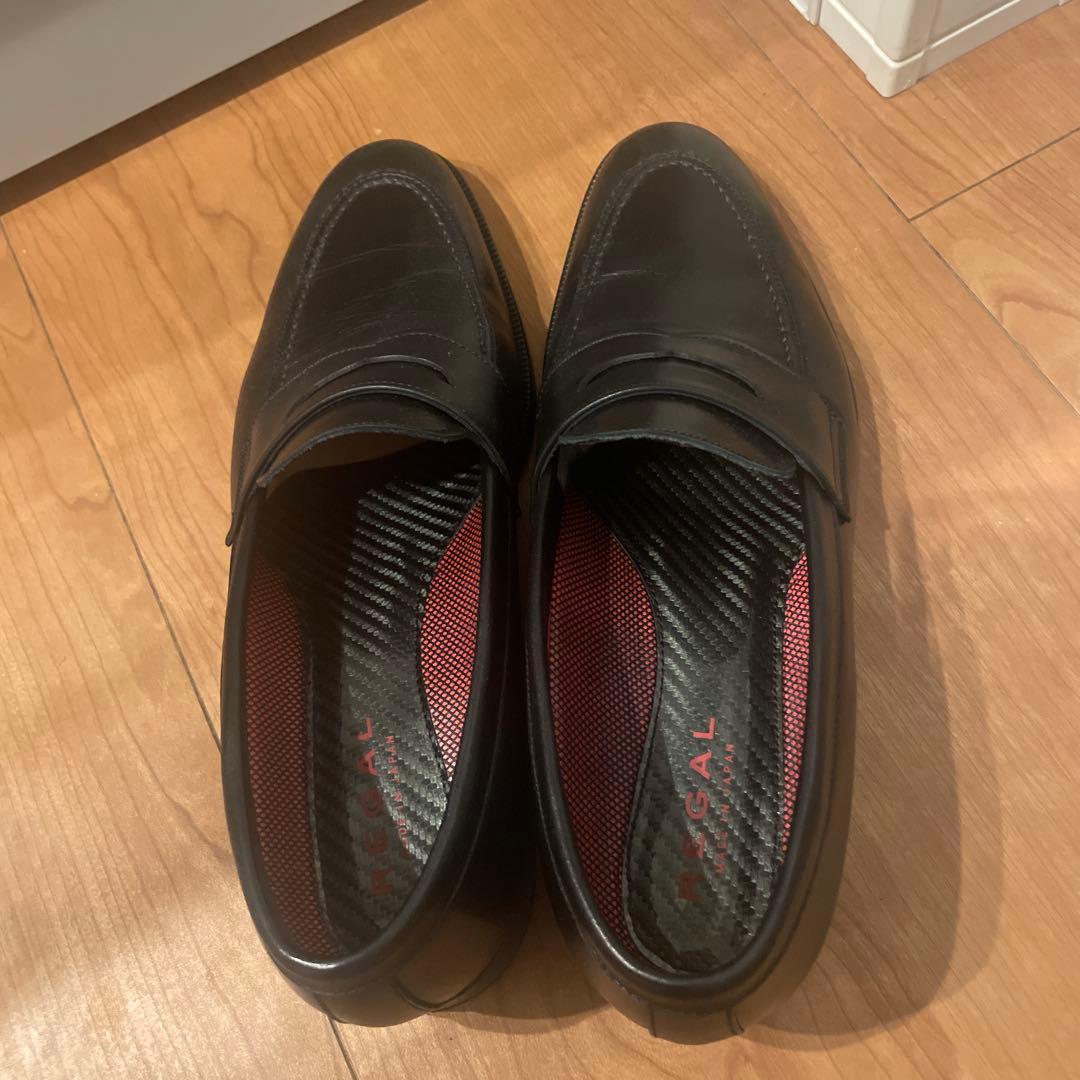 REGAL レザー ローファー 黒