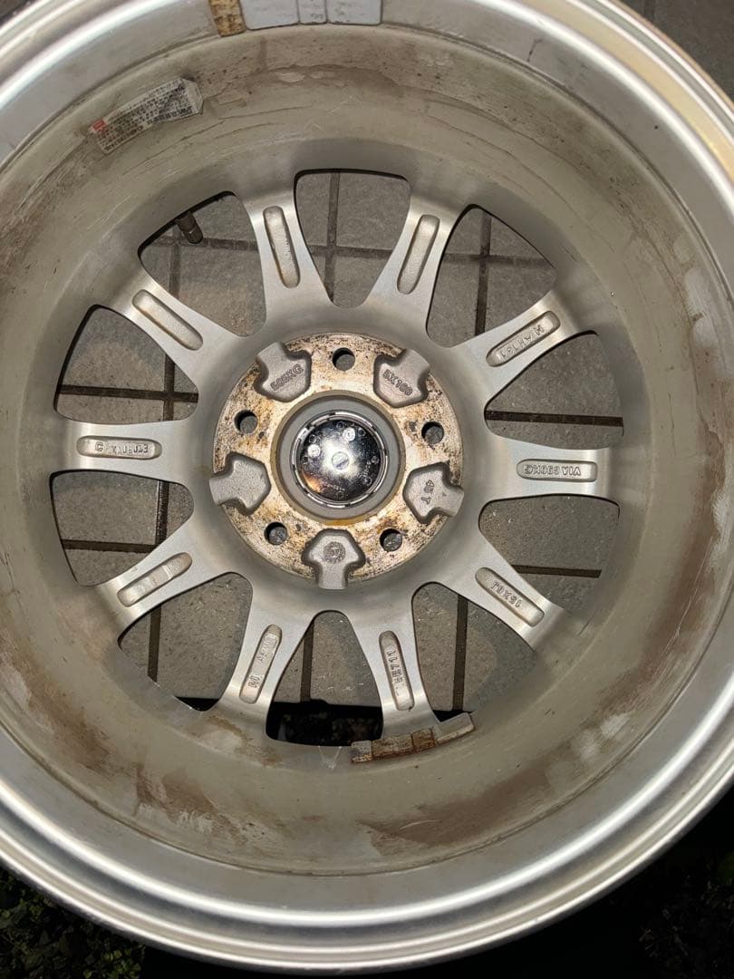 15×6J pcd100 5H アルミホイール4本セット