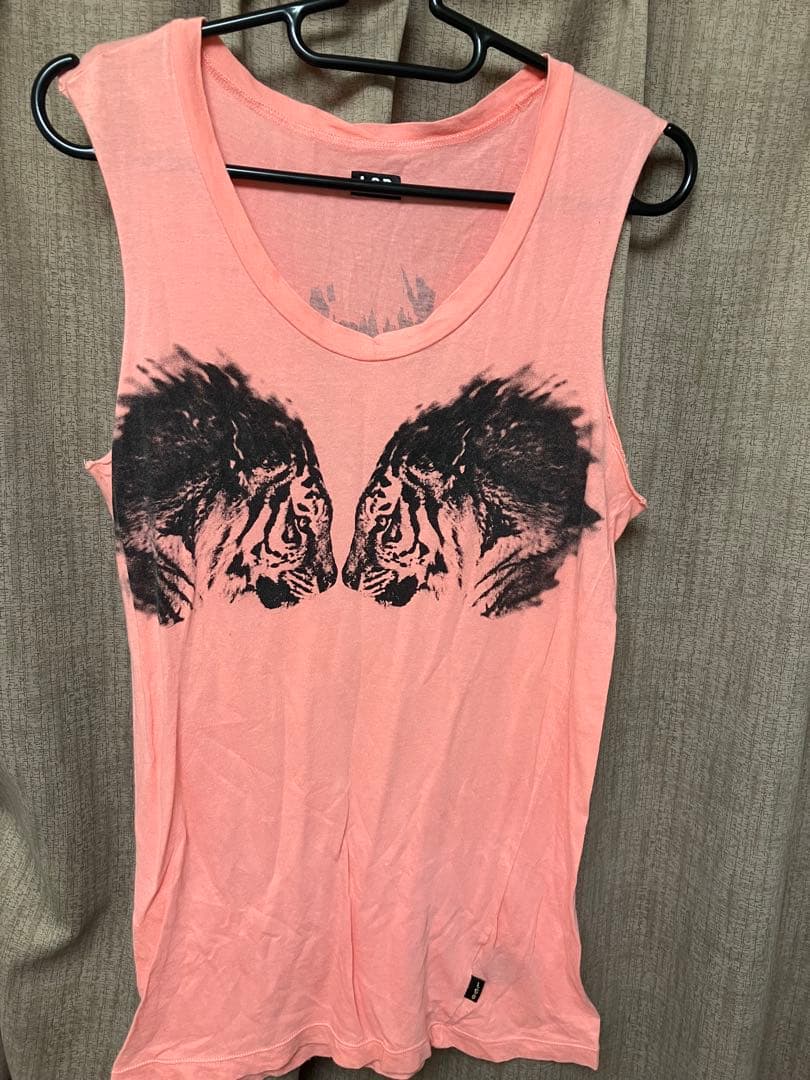 LGB LION FIRE WORKS TOP ノースリーブ　タンクトップ