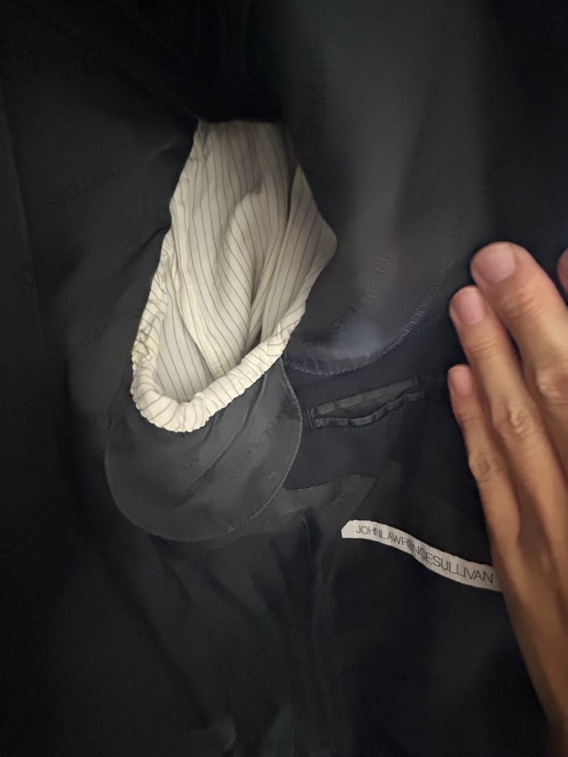 JOHN LAWRENCE SULLIVAN ブラックスーツ　セットアップ