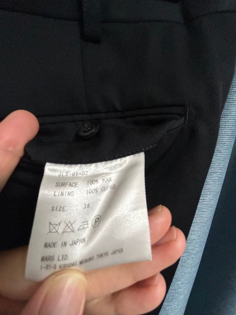 JOHN LAWRENCE SULLIVAN ブラックスーツ　セットアップ