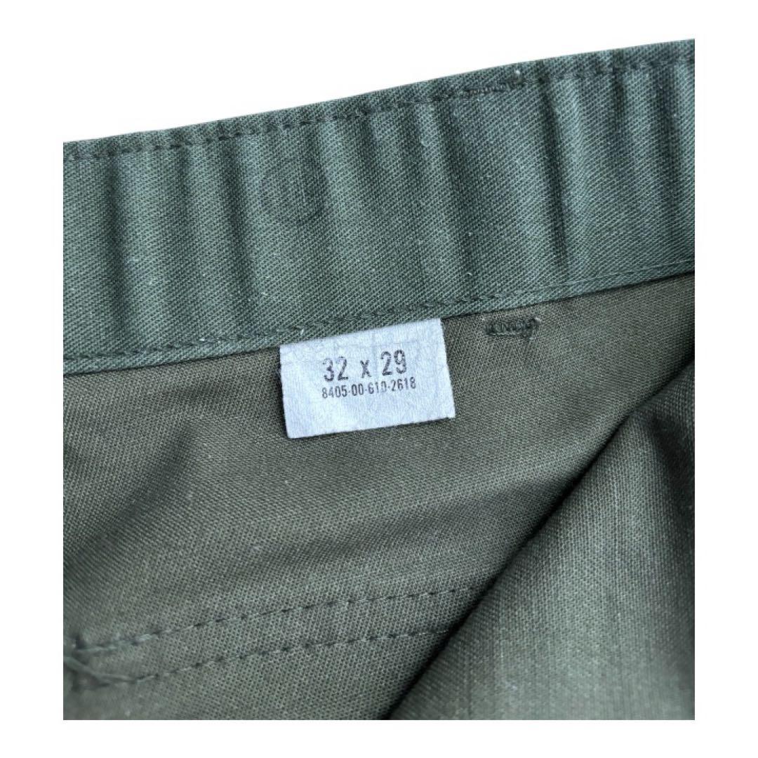 80s 1987 米軍 実物 OG-507 ベイカーパンツ 32×29