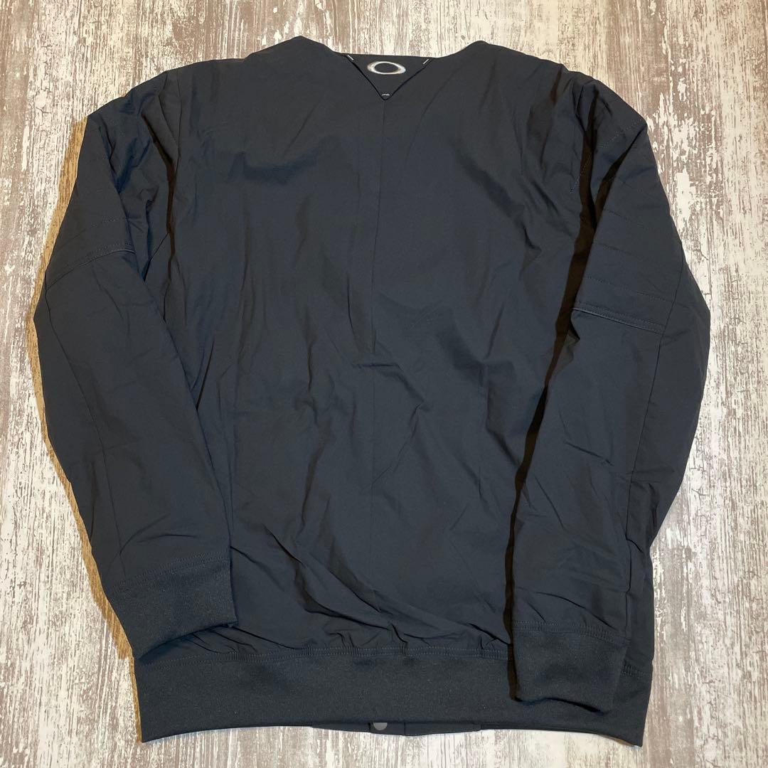 オークリー スカル　ゴルフウェア　ジャケット　ブルゾン　Mサイズ　ブラック