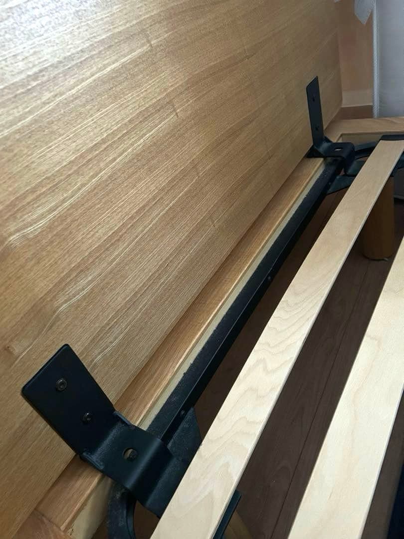 【無印良品】シングル４点セット（ベッドフレーム＋ヘッド＋脚＋マットレス）