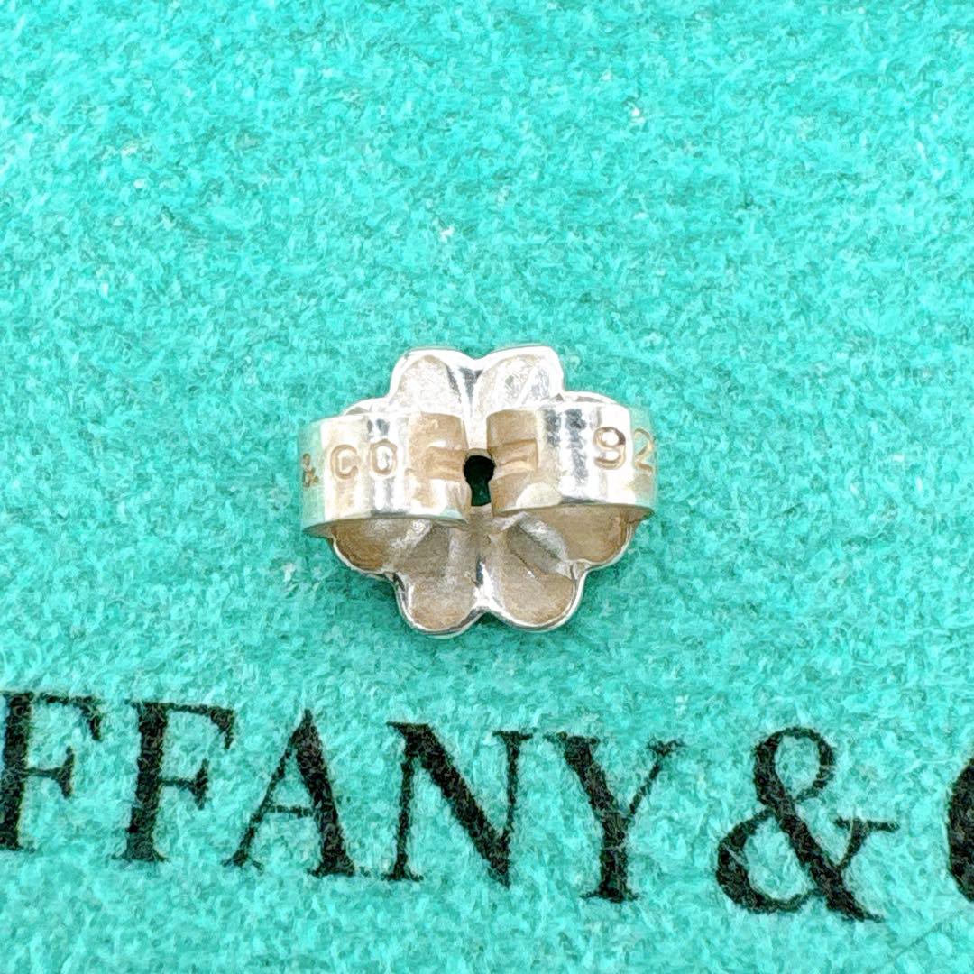 極美品 オールドティファニー バンブー スモール ピアス 片耳 シルバー925