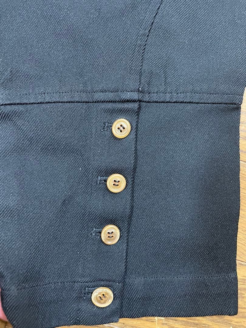 ローブドシャンブル コムデギャルソン 後染めパンツ