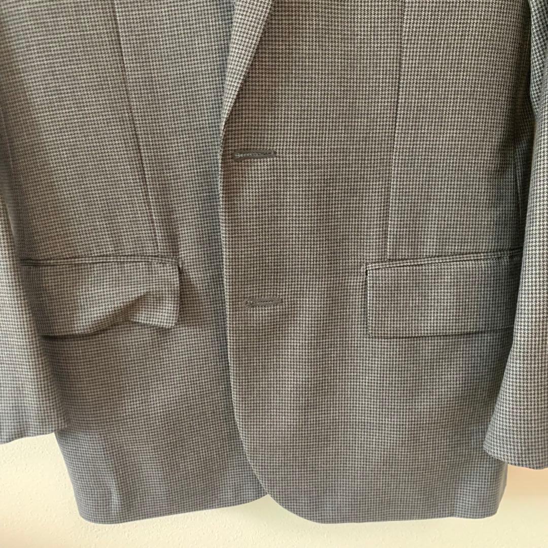 Dior homme ダークグレーHoundstoothセットアップ　スーツ