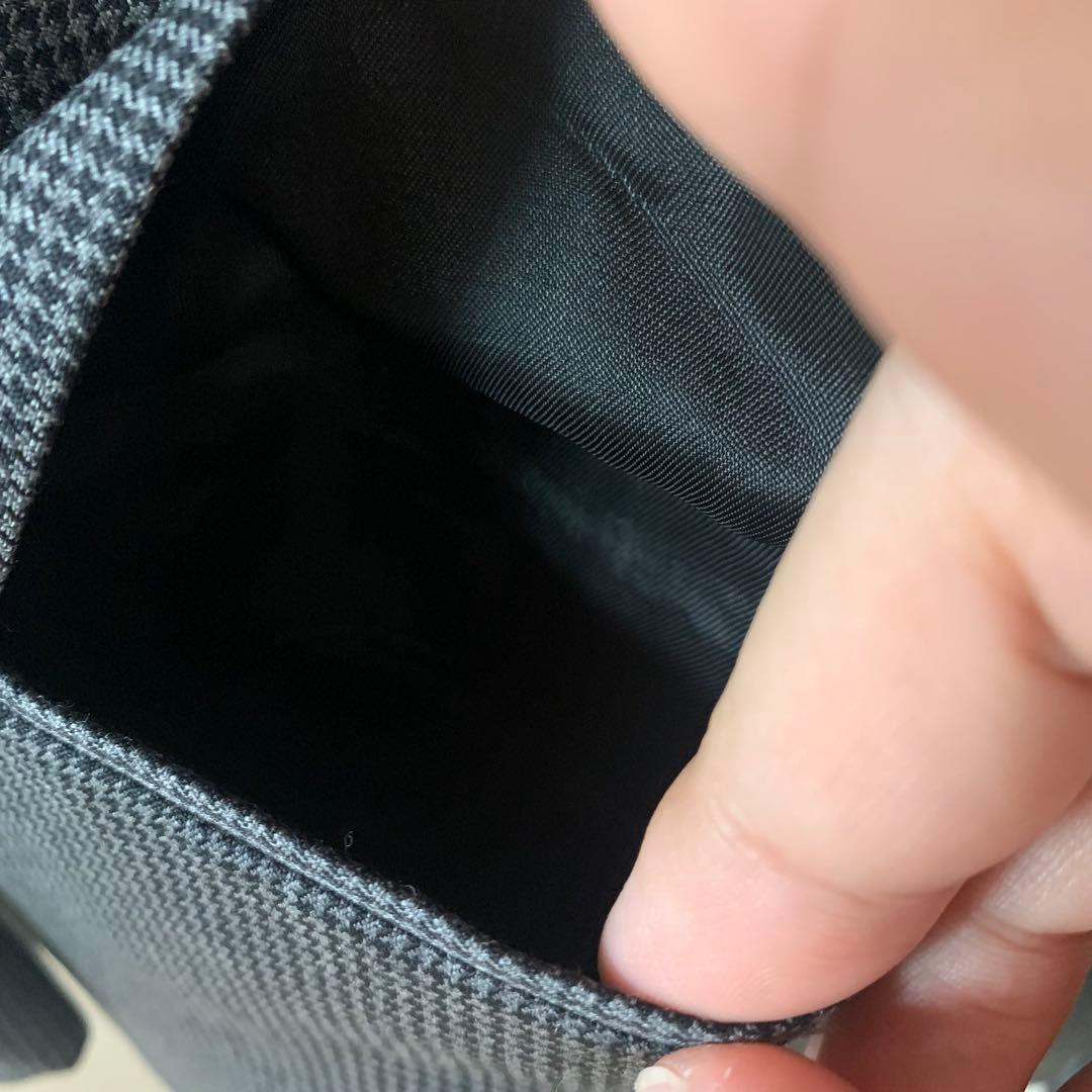 Dior homme ダークグレーHoundstoothセットアップ　スーツ