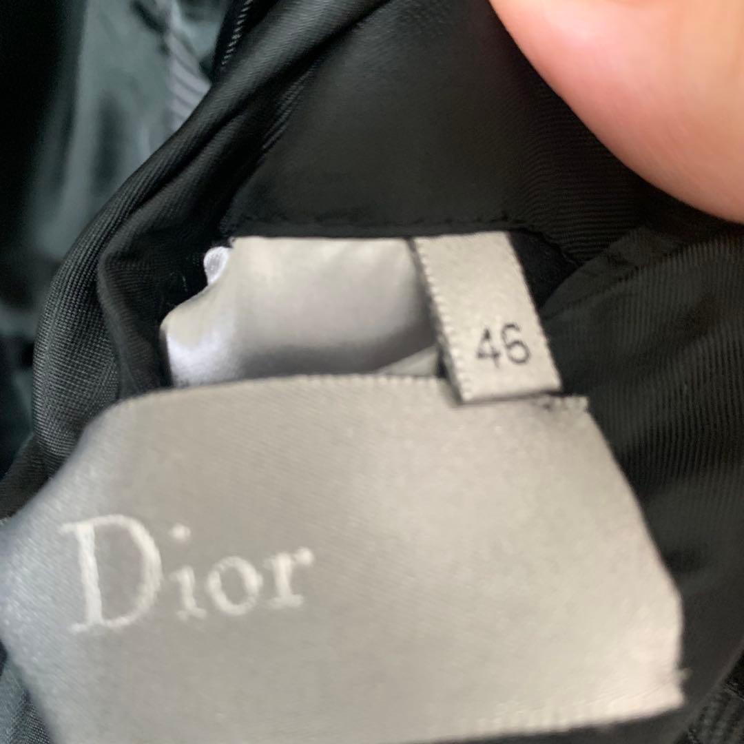 Dior homme ダークグレーHoundstoothセットアップ　スーツ